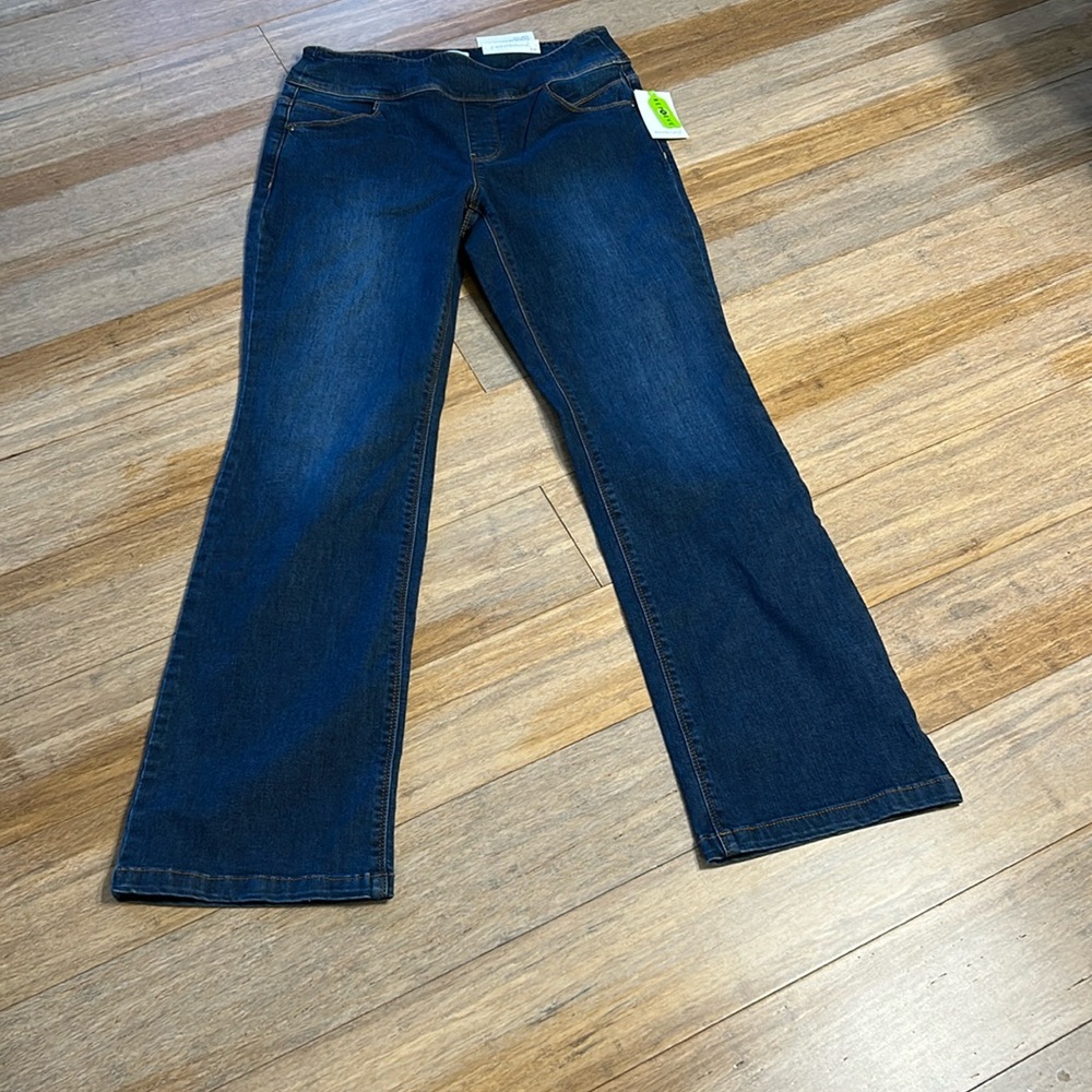 Westbound Blue Flare Wide Leg Jeans